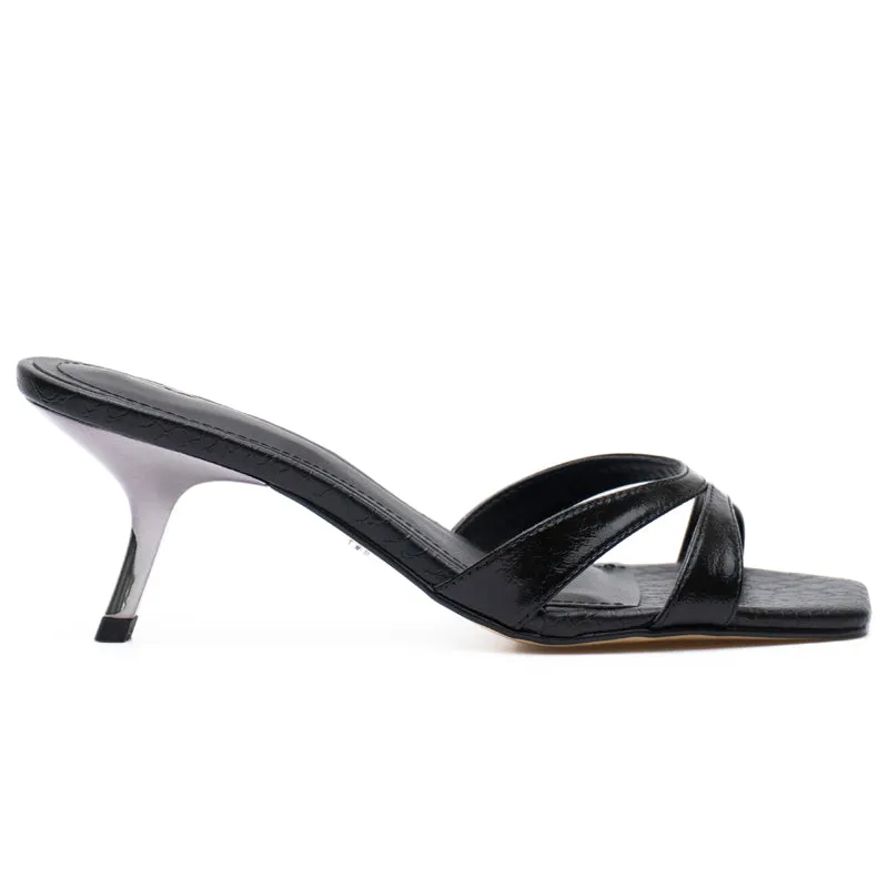 Black Kitten Heels