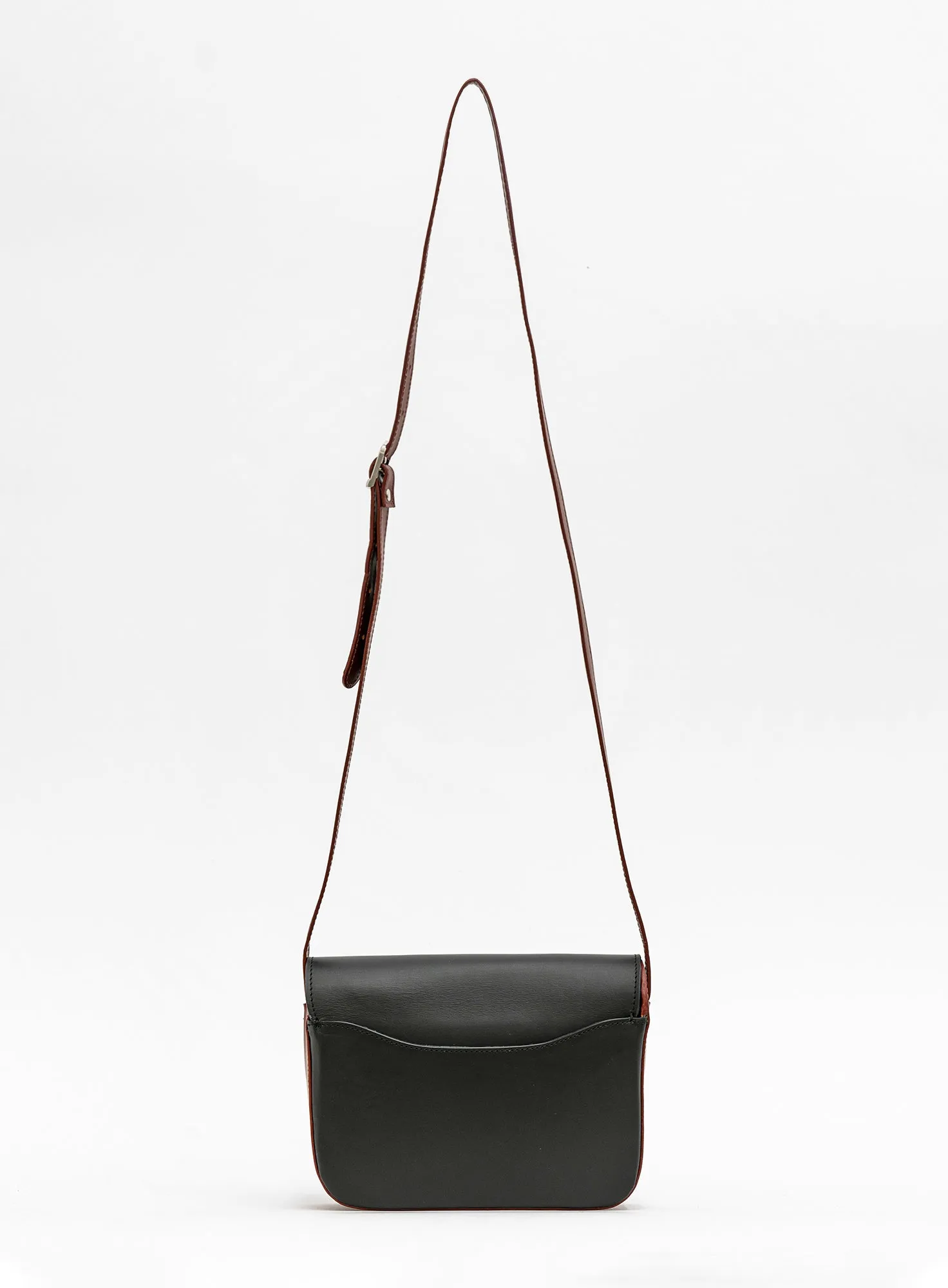 Cross Body Billie Black Cognac