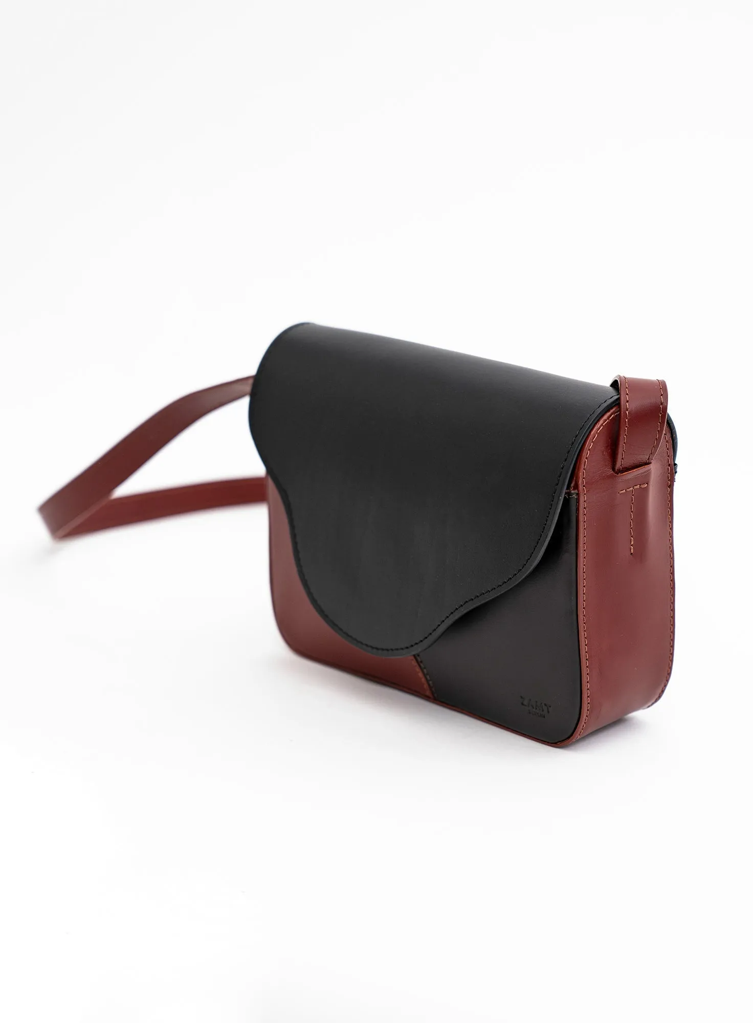 Cross Body Billie Black Cognac