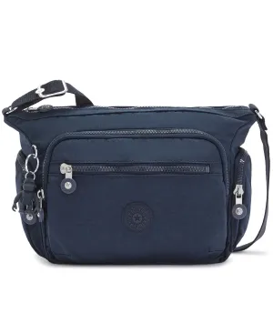 Gabbie Large Zip Nylon Crossbody Bag Kipling, Blue