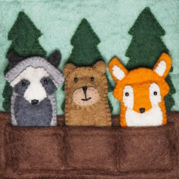 Handmade Felt Puppet Bags for Kids!