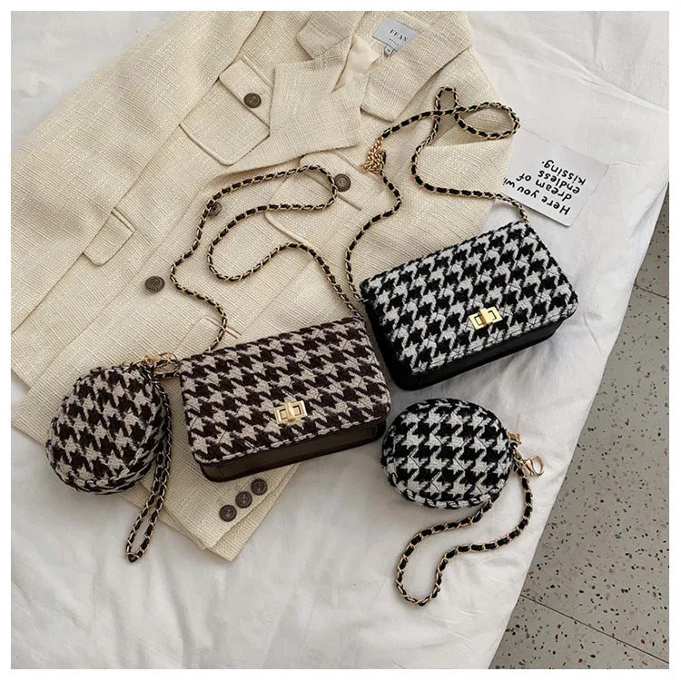 HOUNDSTOOTH BAG