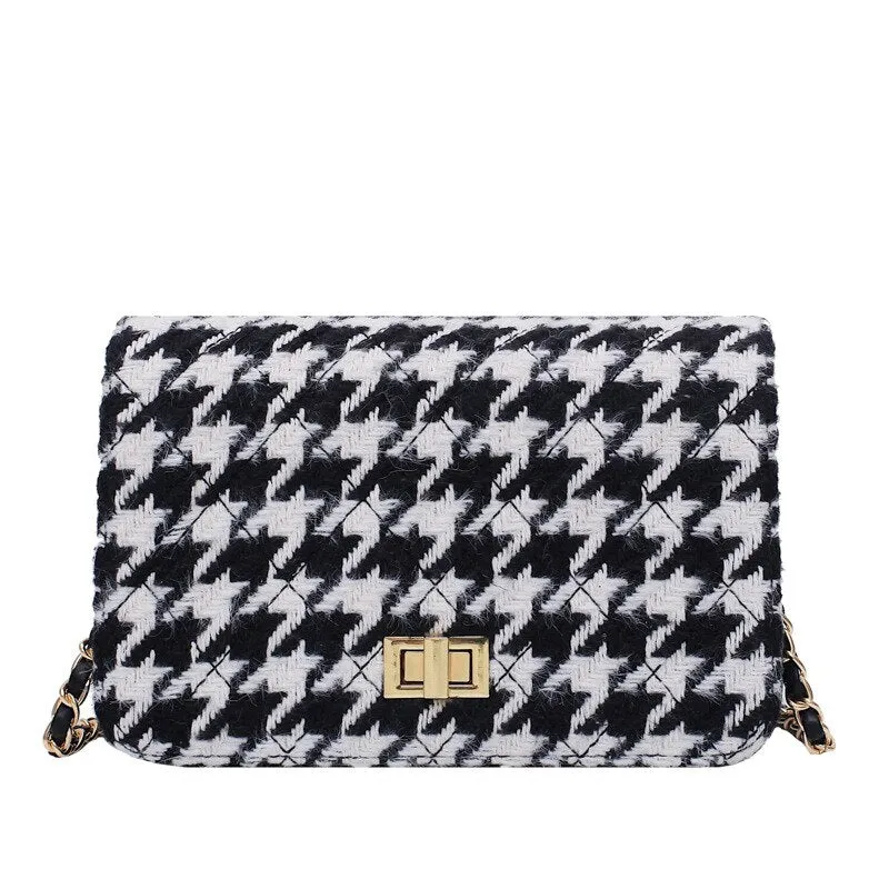 HOUNDSTOOTH BAG