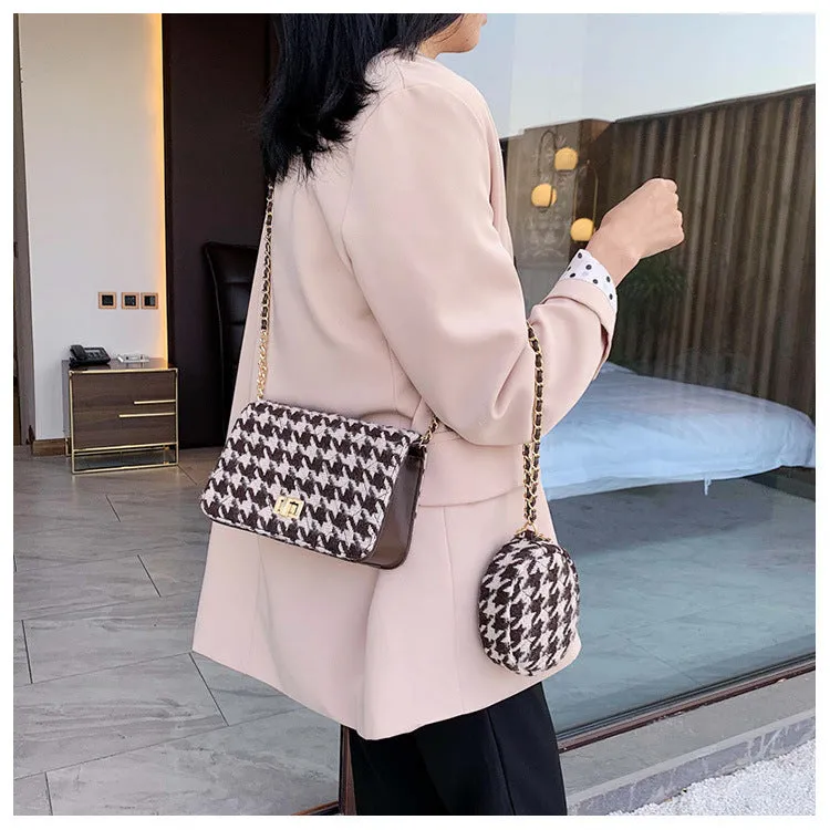 HOUNDSTOOTH BAG