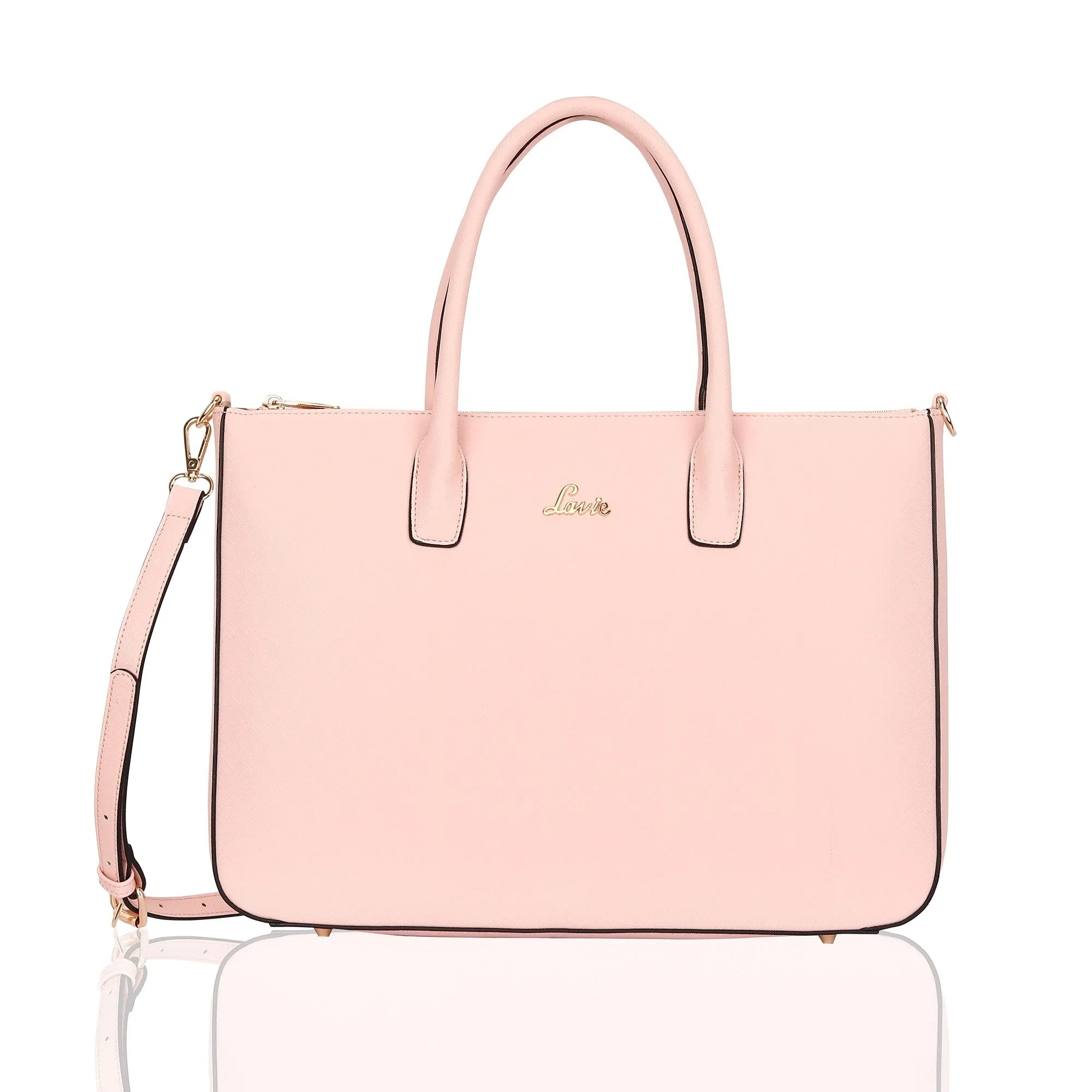 Lavie Women's Raily Large Tote Bag Lt Pink Ladies Purse Handbag