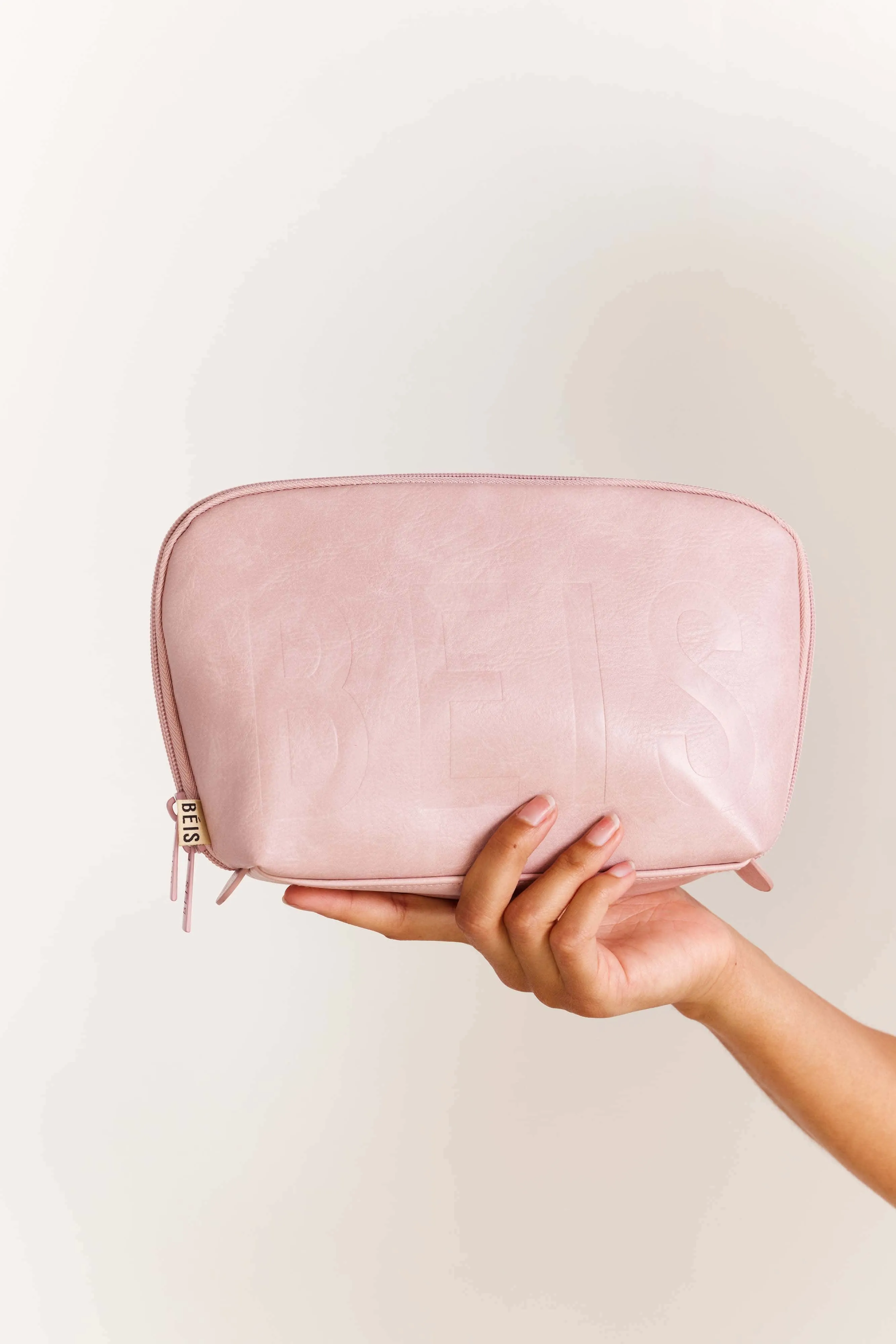 The Cosmetic Pouch Set in Atlas Pink
